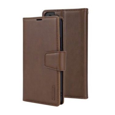 Samsung Galaxy S23 Compatible Case Cover With 2-in-1 Detachable Magnetic Flip Leather Wallet - Brown